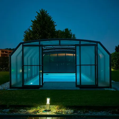 Nyaraló Balda House, Covered And Heated Pool Only For